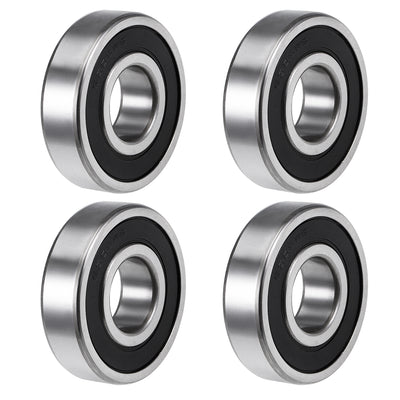 Harfington Deep Groove Ball Bearing Metric Double Sealed High Carbon Steel Z2