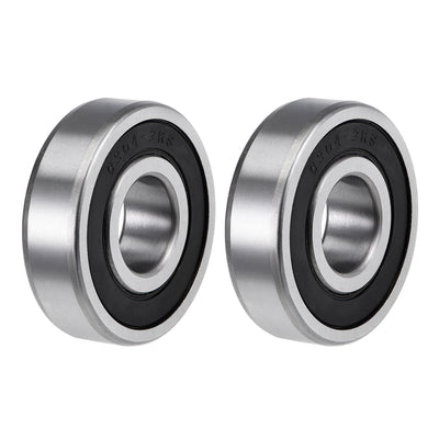 Harfington Deep Groove Ball Bearings Metric Double Sealed High Carbon Steel Z2 Bearing