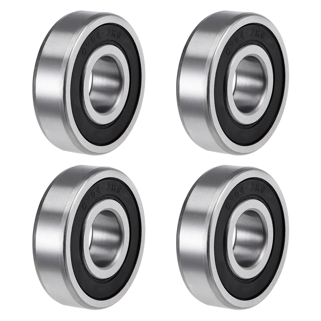 Harfington Deep Groove Ball Bearing Metric Double Sealed High Carbon Steel Z2