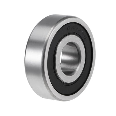 Harfington Deep Groove Ball Bearings Metric Double Sealed High Carbon Steel Z2