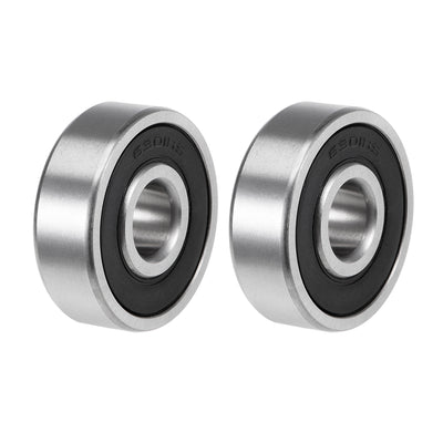 Harfington Deep Groove Ball Bearings Metric Double Sealed High Carbon Steel Z2 Bearing