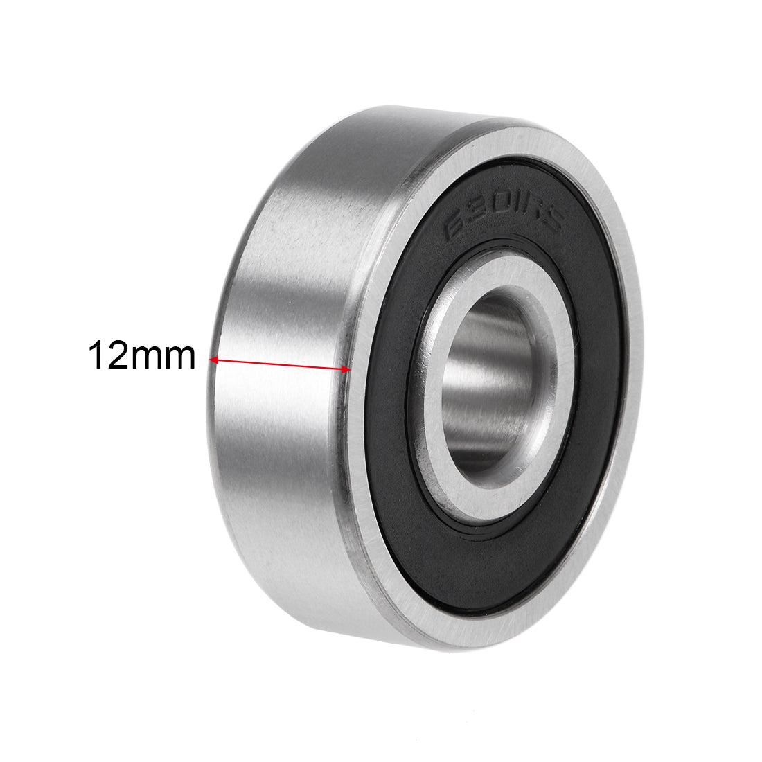 Harfington Deep Groove Ball Bearing Metric Double Sealed High Carbon Steel Z2