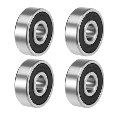 Harfington Deep Groove Ball Bearing Metric Double Sealed High Carbon Steel Z2