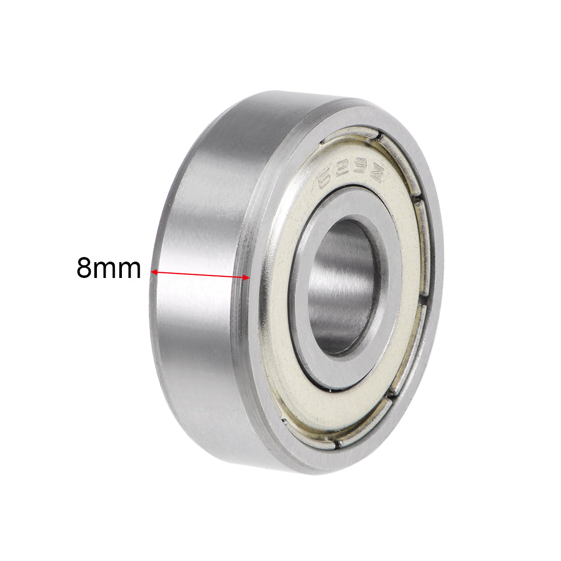 Harfington Deep Groove Ball Bearings Metric Double Shield High Carbon Steel Z2