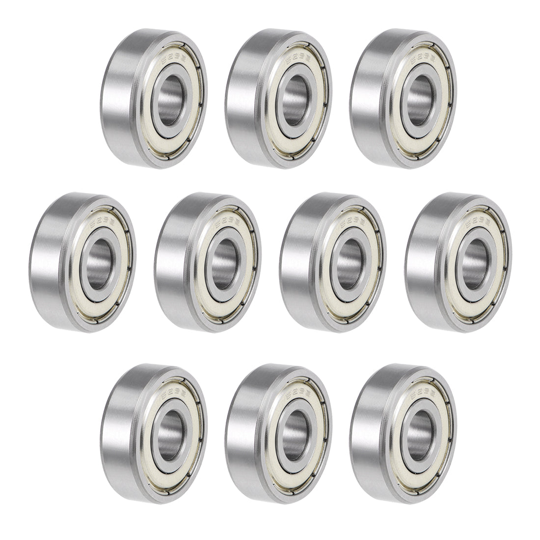 Harfington Deep Groove Ball Bearings Metric Double Shielded High Carbon Steel Z2 Level