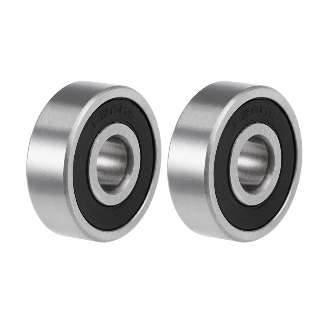 Harfington Deep Groove Ball Bearings Metric Double Sealed High Carbon Steel Z2 Bearing