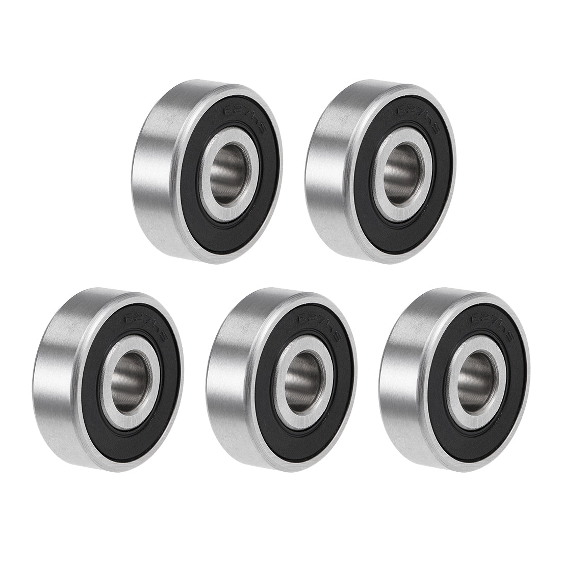 Harfington Deep Groove Ball Bearings Metric Double Sealed High Carbon Steel Z2 Level