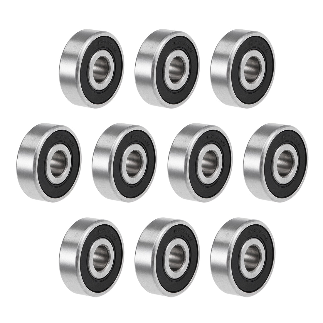 Harfington Deep Groove Ball Bearings Metric Double Seal High Carbon Steel Z2