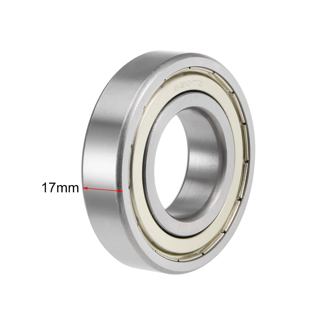 Harfington Deep Groove Ball Bearings Metric Double Shielded High Carbon Steel Z2