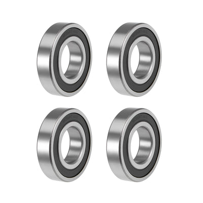 Harfington Deep Groove Ball Bearing Metric Double Sealed High Carbon Steel Z2