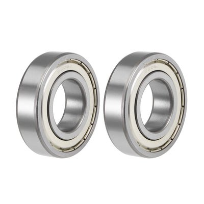 Harfington Deep Groove Ball Bearings Metric Double Shield High Carbon Steel Z2