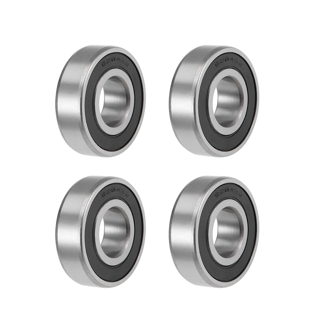 Harfington Deep Groove Ball Bearing Metric Double Sealed High Carbon Steel Z2