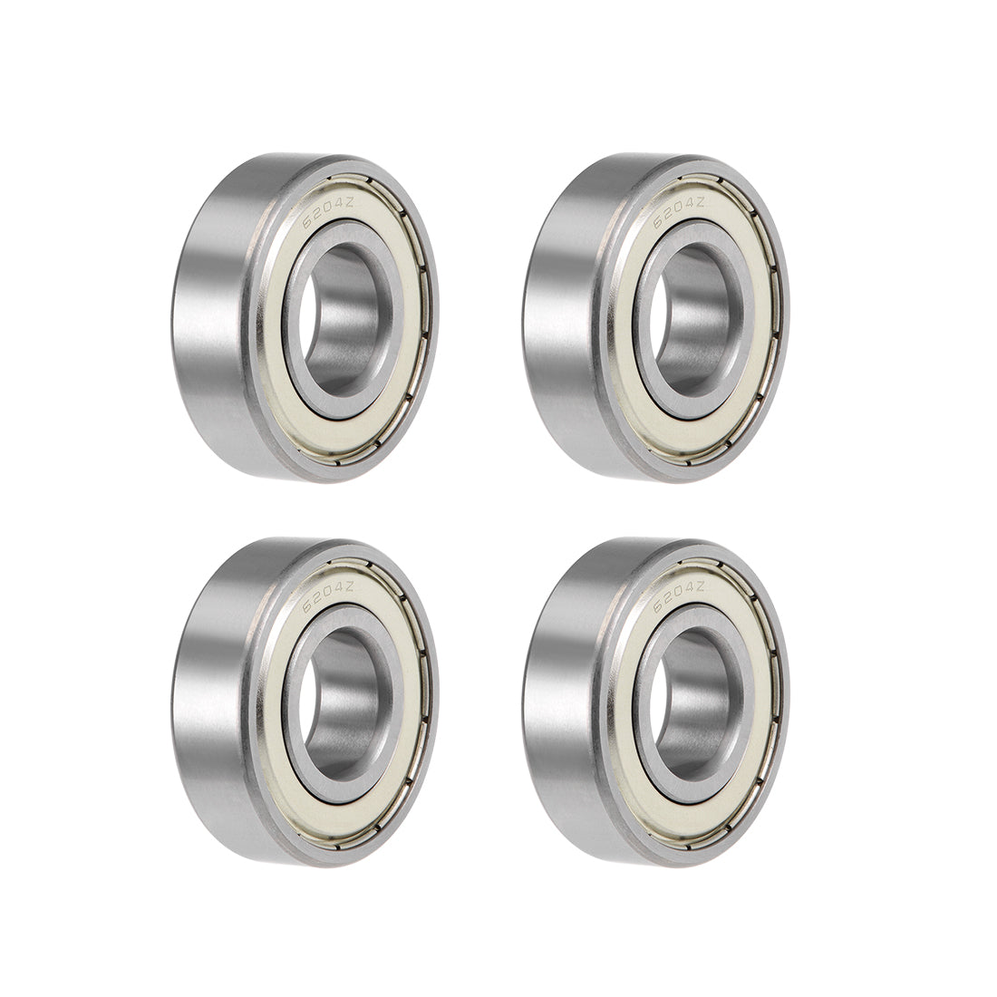 Harfington Deep Groove Ball Bearing Metric Double Shield High Carbon Steel Z2