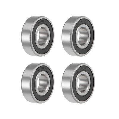 Harfington Deep Groove Ball Bearing Metric Double Sealed High Carbon Steel Z2