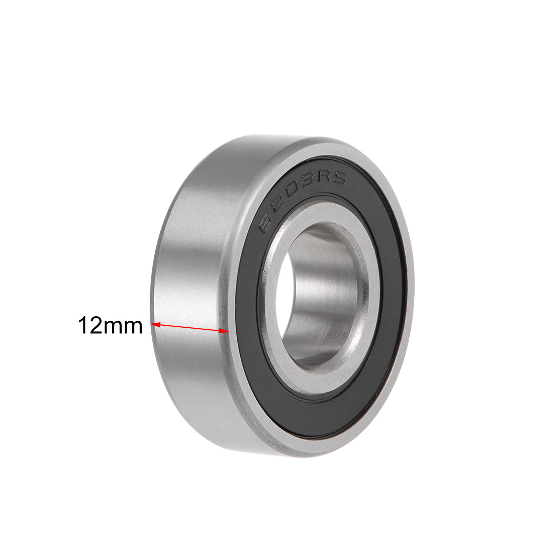 Harfington Deep Groove Ball Bearings Metric Double Seal High Carbon Steel Z2