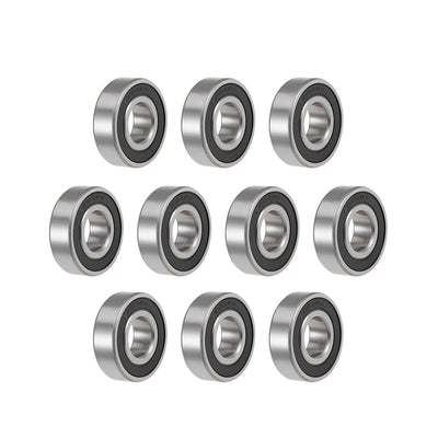 Harfington Deep Groove Ball Bearings Metric Double Seal High Carbon Steel Z2