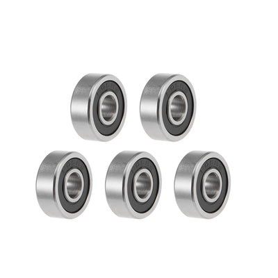Harfington Deep Groove Ball Bearings Metric Double Sealed High Carbon Steel Z2 Level