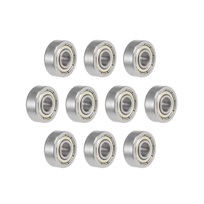 Harfington Deep Groove Ball Bearings Metric Double Shielded High Carbon Steel Z2 Level