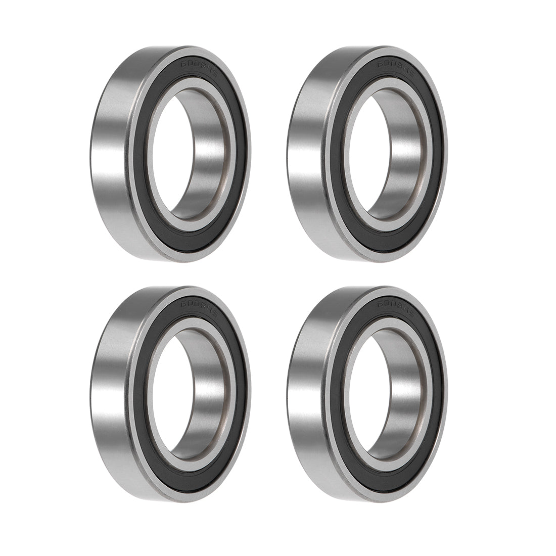 Harfington Deep Groove Ball Bearing Metric Double Sealed High Carbon Steel Z2