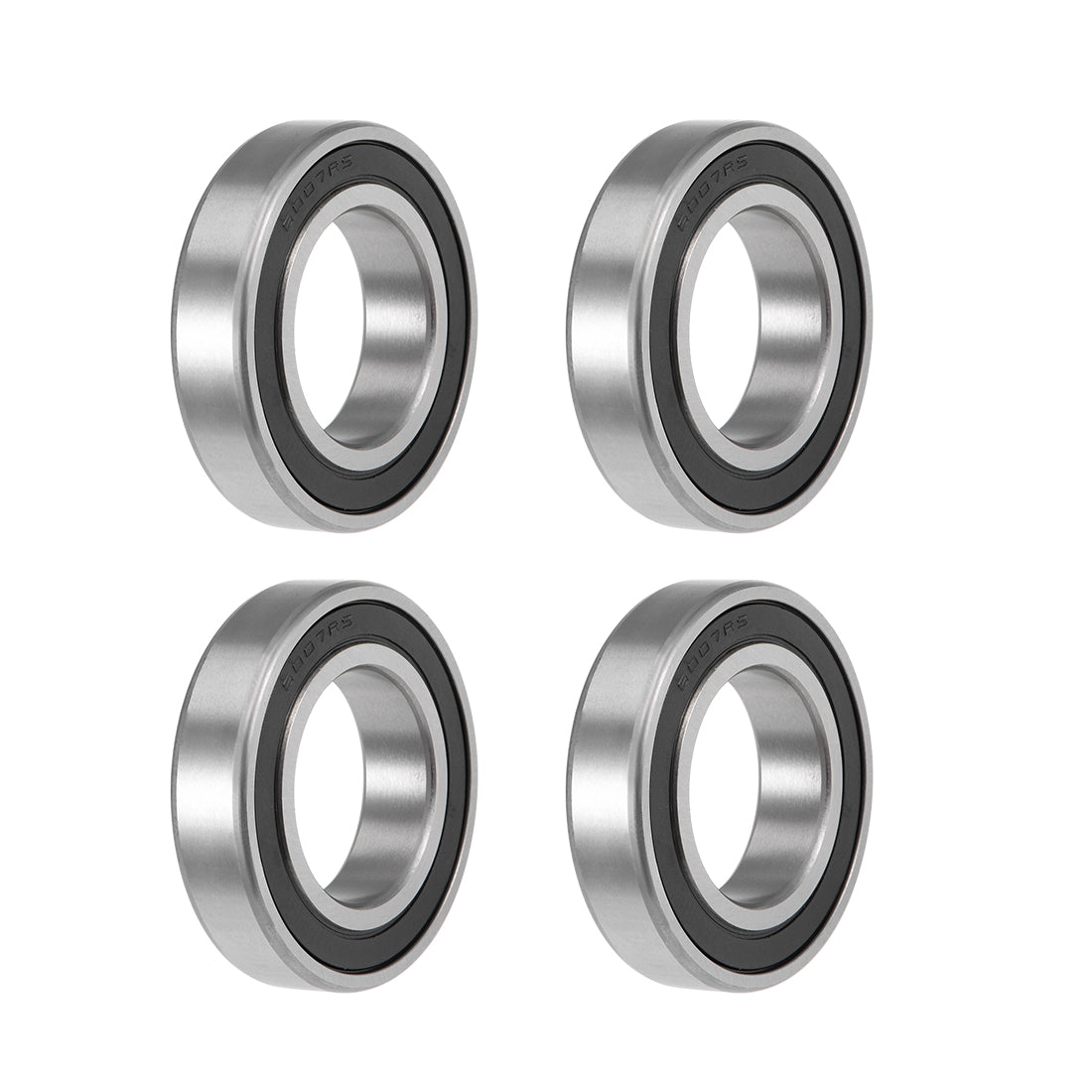 Harfington Deep Groove Ball Bearing Metric Double Sealed High Carbon Steel Z2