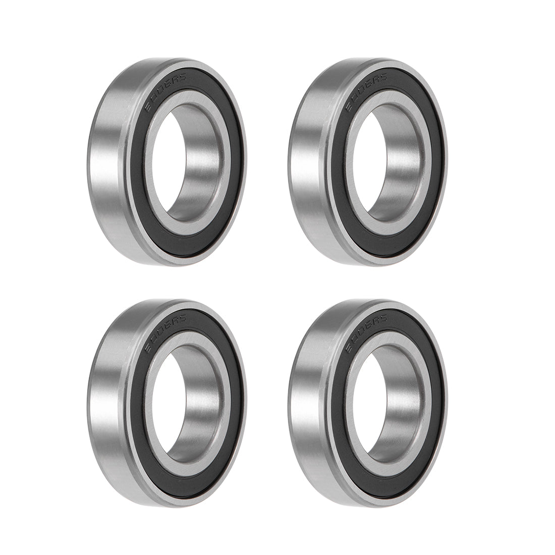 Harfington Deep Groove Ball Bearing Metric Double Sealed High Carbon Steel Z2