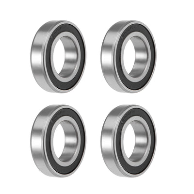 Harfington Deep Groove Ball Bearing Metric Double Sealed High Carbon Steel Z2