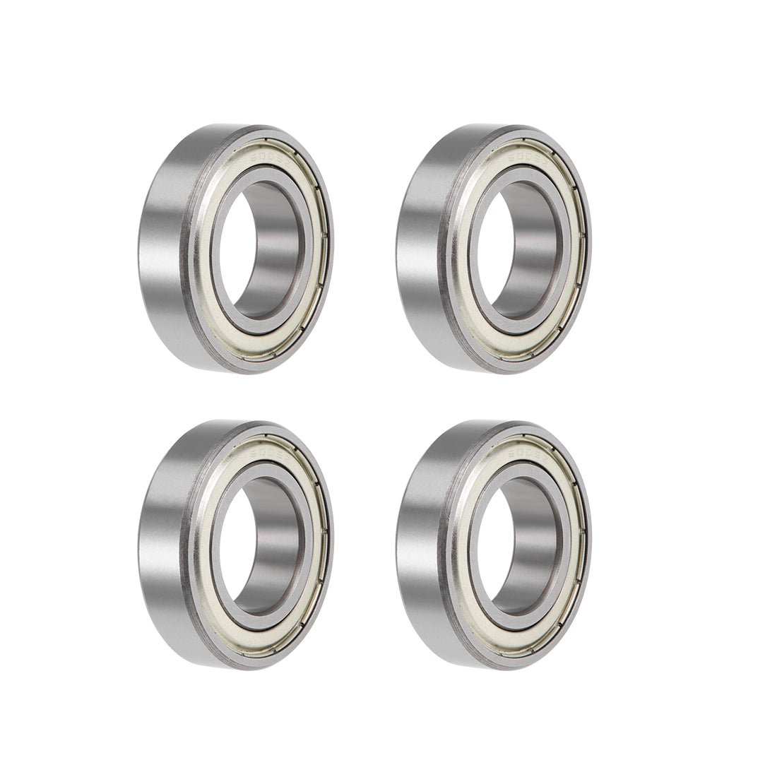 Harfington Deep Groove Ball Bearing Metric Double Shield High Carbon Steel Z2
