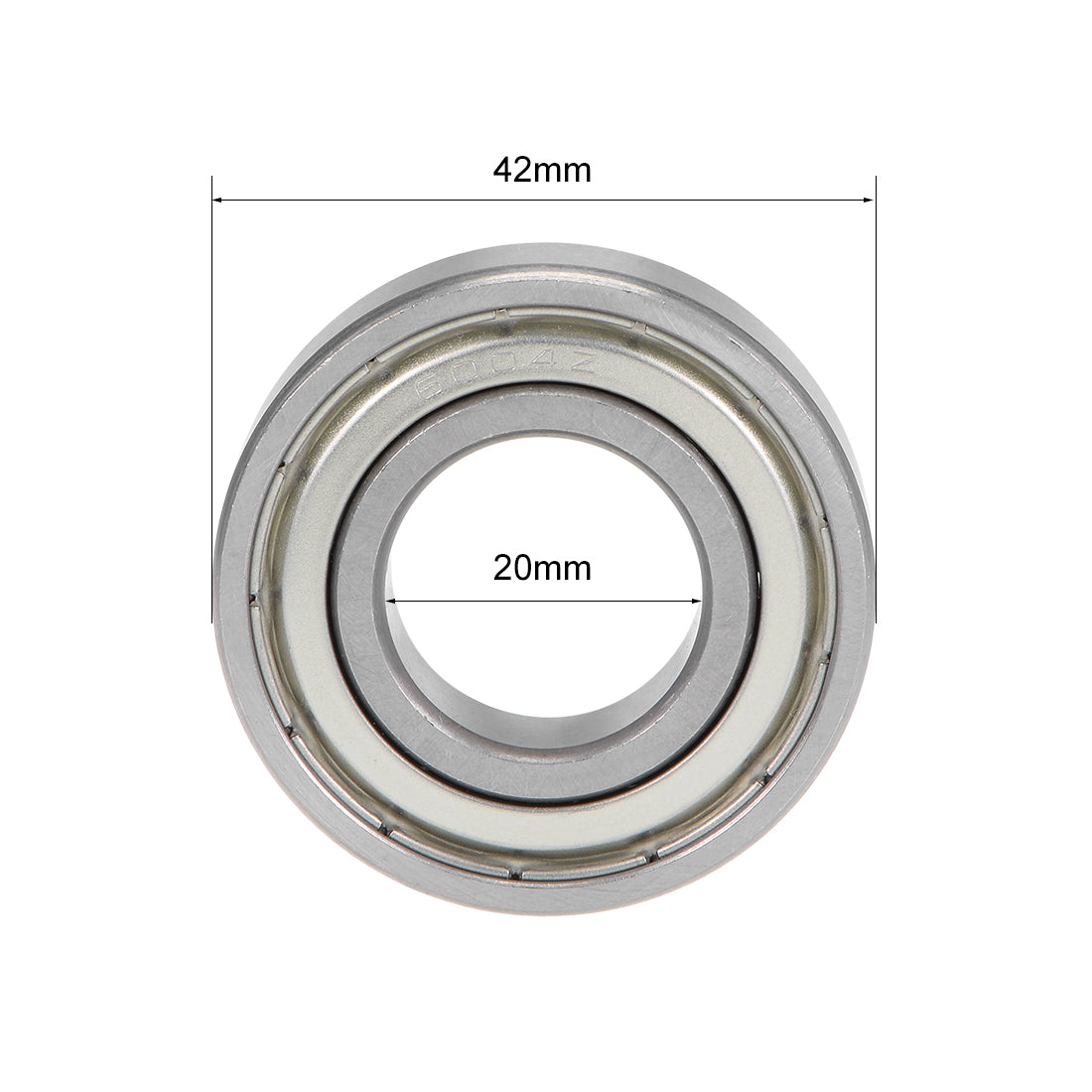 Harfington Deep Groove Ball Bearings Metric Double Shielded High Carbon Steel Z2