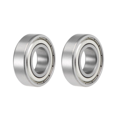 Harfington Deep Groove Ball Bearings Metric Double Shield High Carbon Steel Z2
