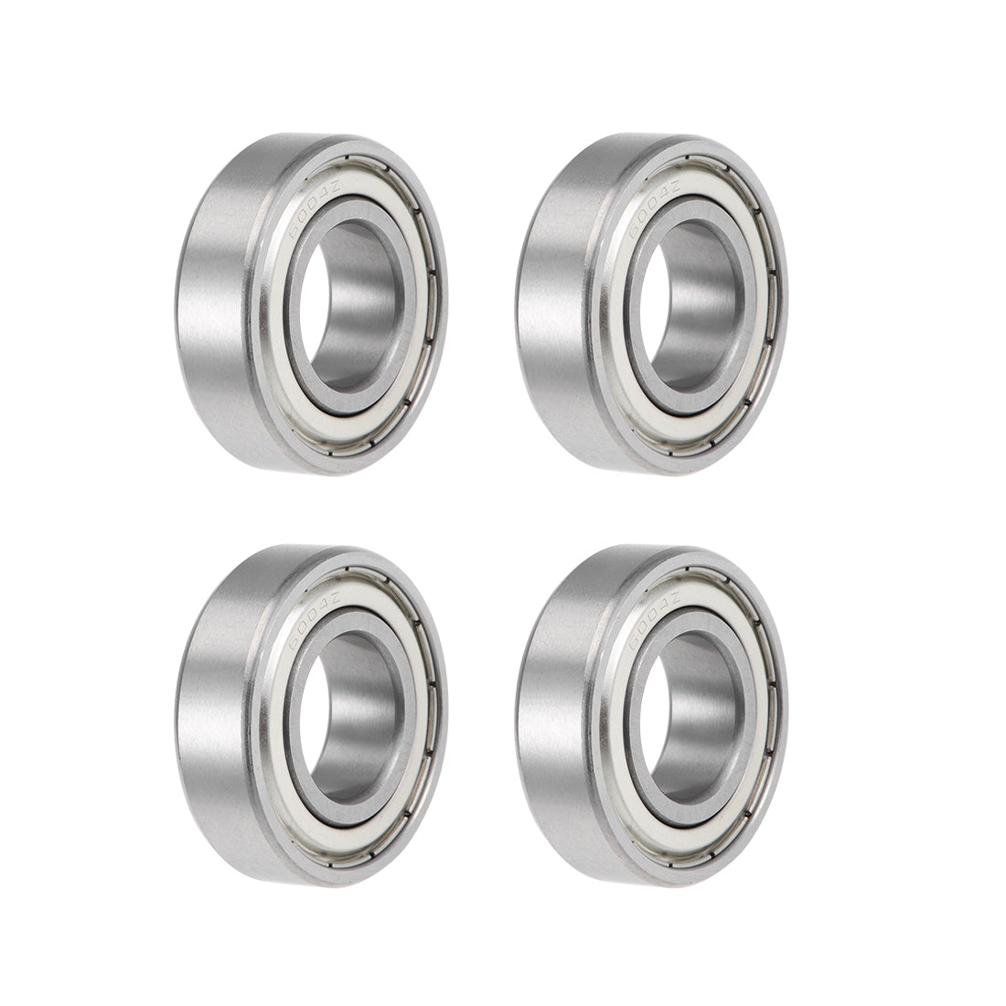 Harfington Deep Groove Ball Bearing Metric Double Shield High Carbon Steel Z2