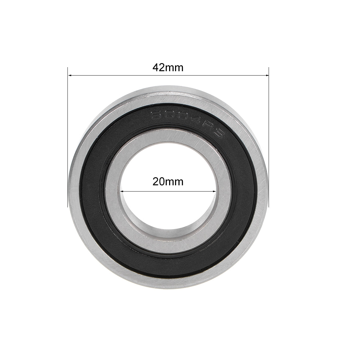 Harfington Deep Groove Ball Bearings Metric Double Sealed High Carbon Steel Z2 Bearing