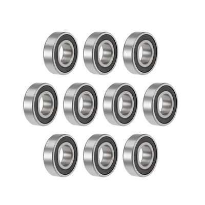Harfington Deep Groove Ball Bearings Metric Double Seal High Carbon Steel Z2