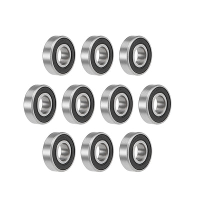 Harfington Deep Groove Ball Bearings Metric Double Seal High Carbon Steel Z2