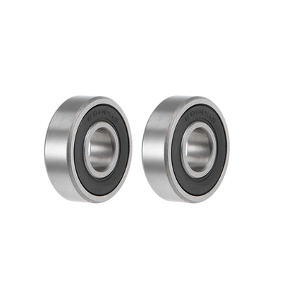 Harfington Deep Groove Ball Bearings Metric Double Sealed High Carbon Steel Z2 Bearing