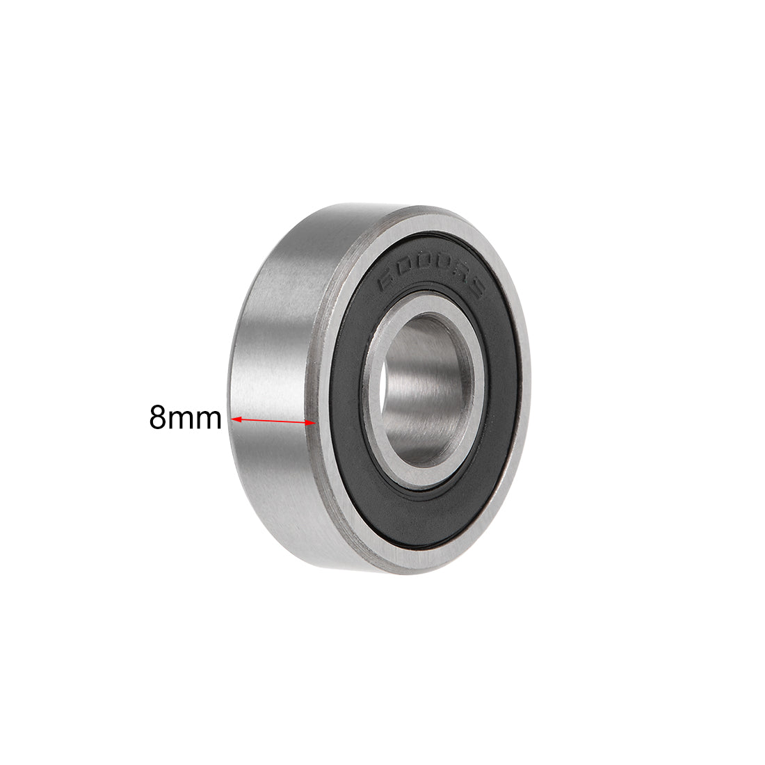 Harfington Deep Groove Ball Bearing Metric Double Seal High Carbon Steel Z2