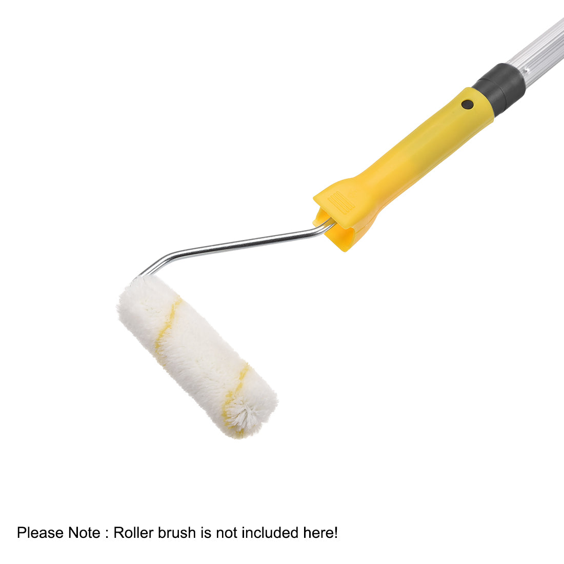 Harfington Extension Pole 3 Section 35-inch to 79-inch Aluminum Telescopic Pole for Paint Roller Black