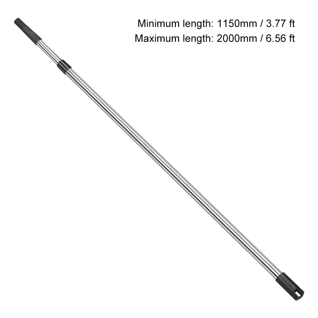 Harfington Paint Roller Stainless Steel Telescopic Extension Pole