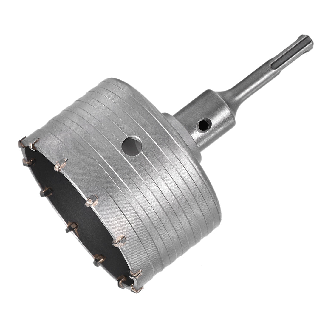 Harfington Wall Hole Drill Bit Hole Saw Connecting Rod Drill for SDS X4 Impact Drill