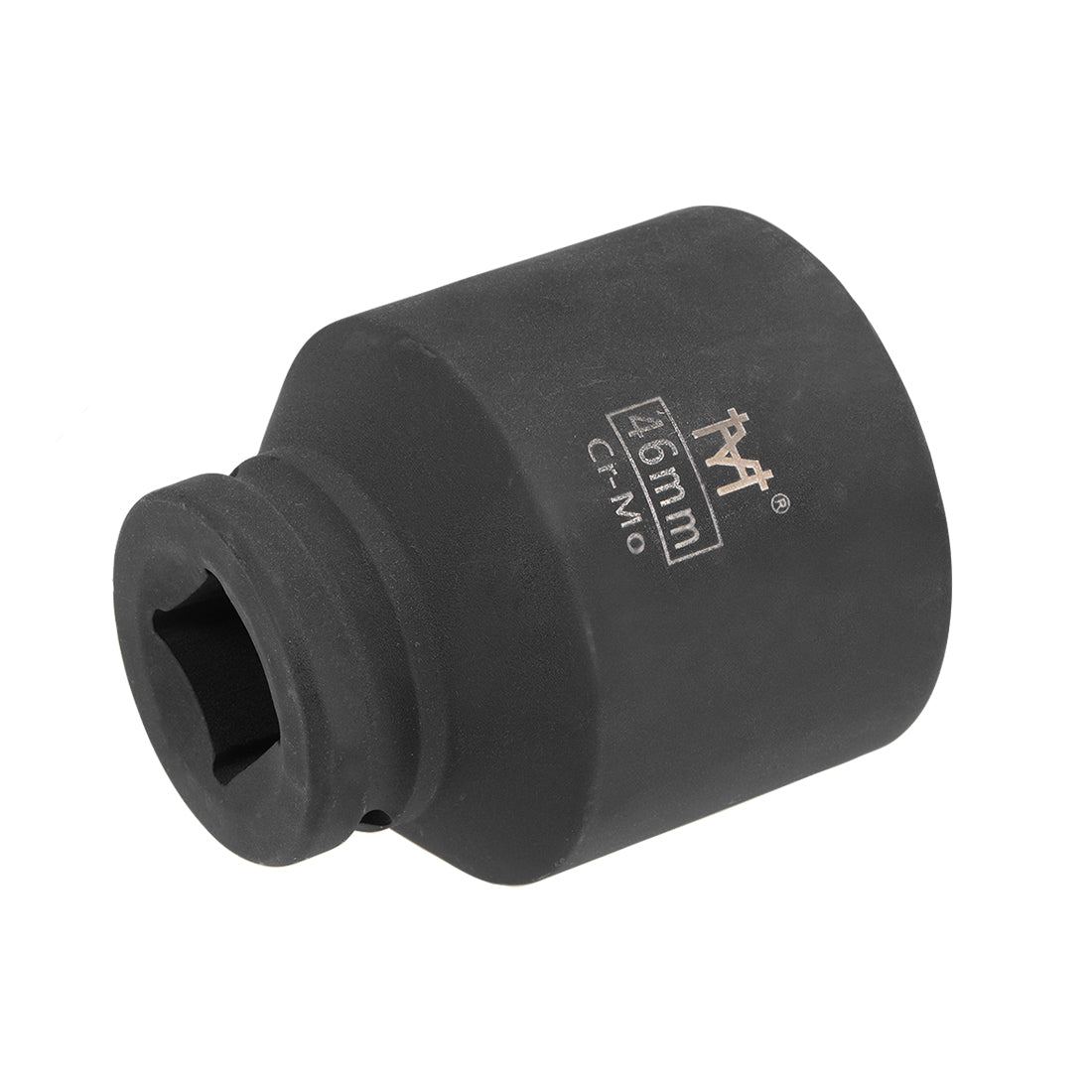 Harfington Drive by Deep Impact Socket, 6-Point, Cr-Mo Alloy Steel, Metric