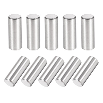 Harfington 10Pcs Dowel Pin 304 Stainless Steel Cylindrical Shelf Support Pin
