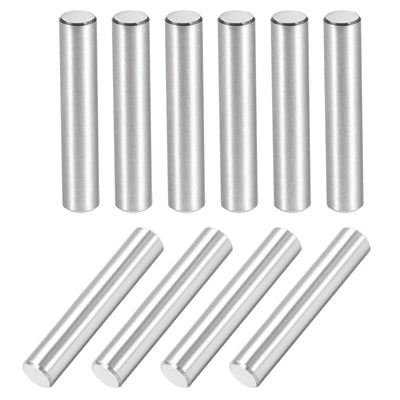 Harfington 10Pcs Dowel Pin 304 Stainless Steel Cylindrical Shelf Support Pin