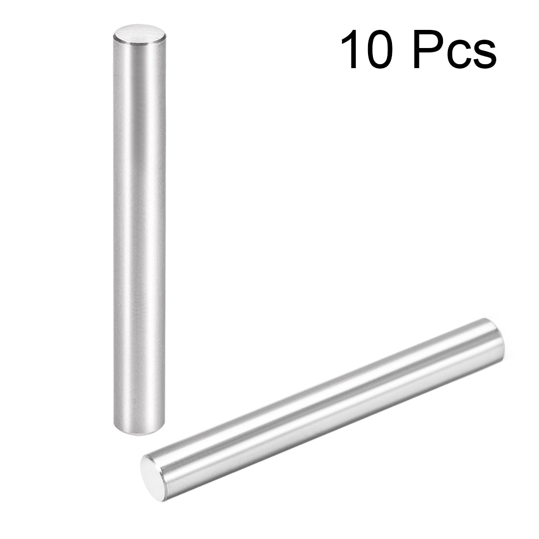 Harfington 10Pcs Dowel Pin 304 Stainless Steel Cylindrical Shelf Support Pin