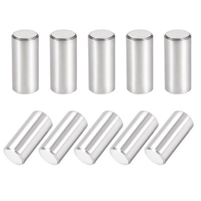 Harfington 10Pcs Dowel Pin 304 Stainless Steel Cylindrical Shelf Support Pin