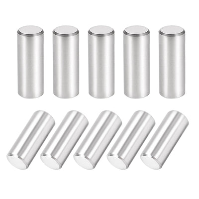Harfington 10Pcs Dowel Pin 304 Stainless Steel Cylindrical Shelf Support Pin