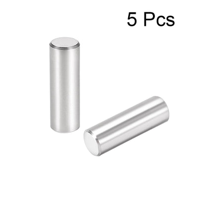 Harfington 5Pcs Dowel Pin 304 Stainless Steel Cylindrical Shelf Support Pin