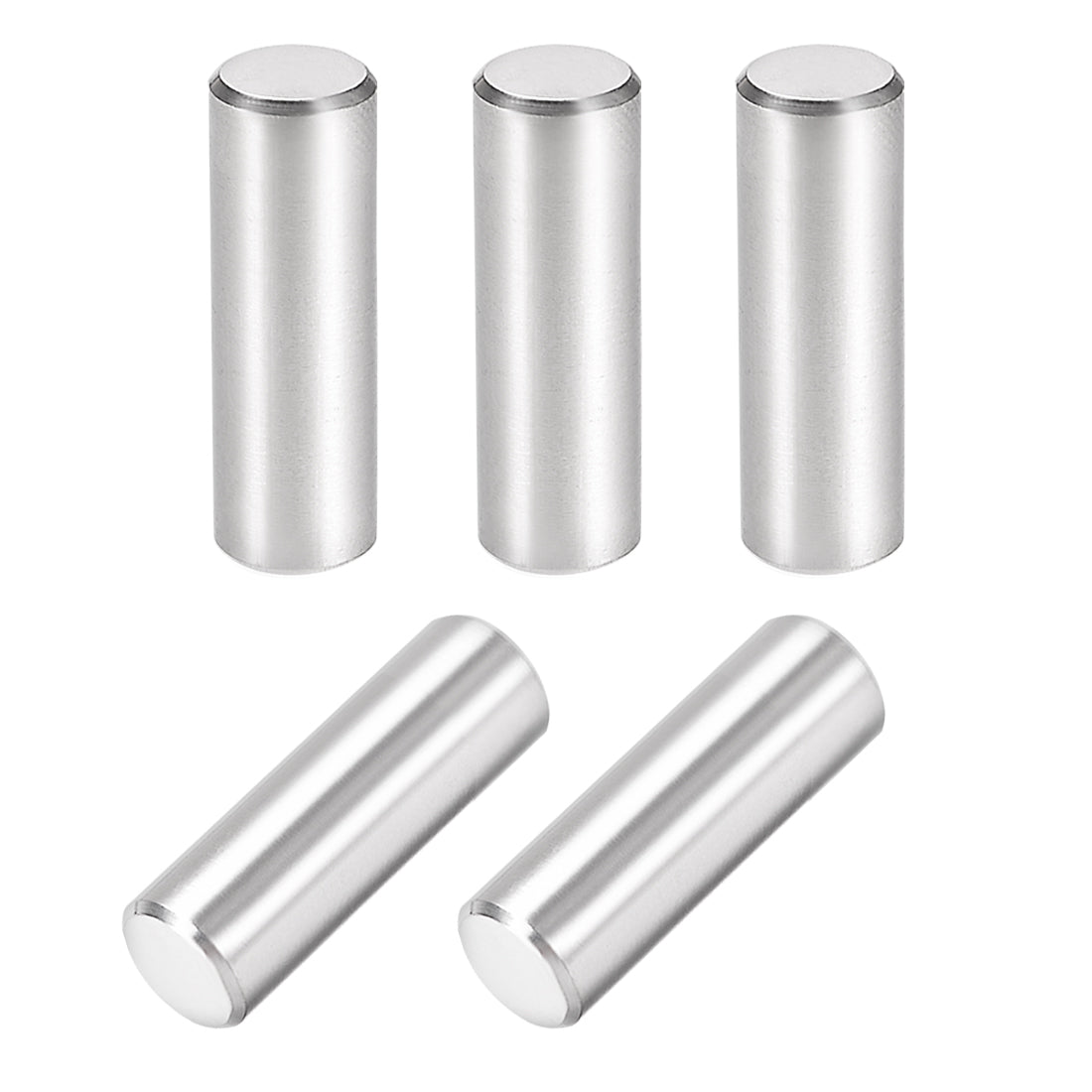 Harfington 5Pcs Dowel Pin 304 Stainless Steel Cylindrical Shelf Support Pin