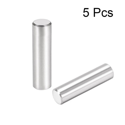 Harfington 5Pcs Dowel Pin 304 Stainless Steel Cylindrical Shelf Support Pin