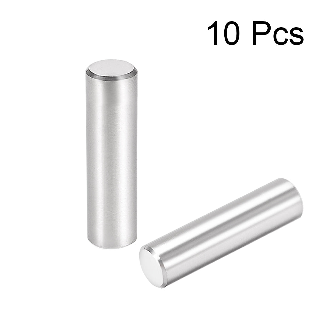 Harfington 10Pcs Dowel Pin 304 Stainless Steel Cylindrical Shelf Support Pin