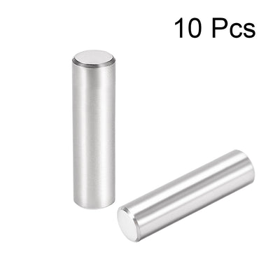 Harfington 10Pcs Dowel Pin 304 Stainless Steel Cylindrical Shelf Support Pin