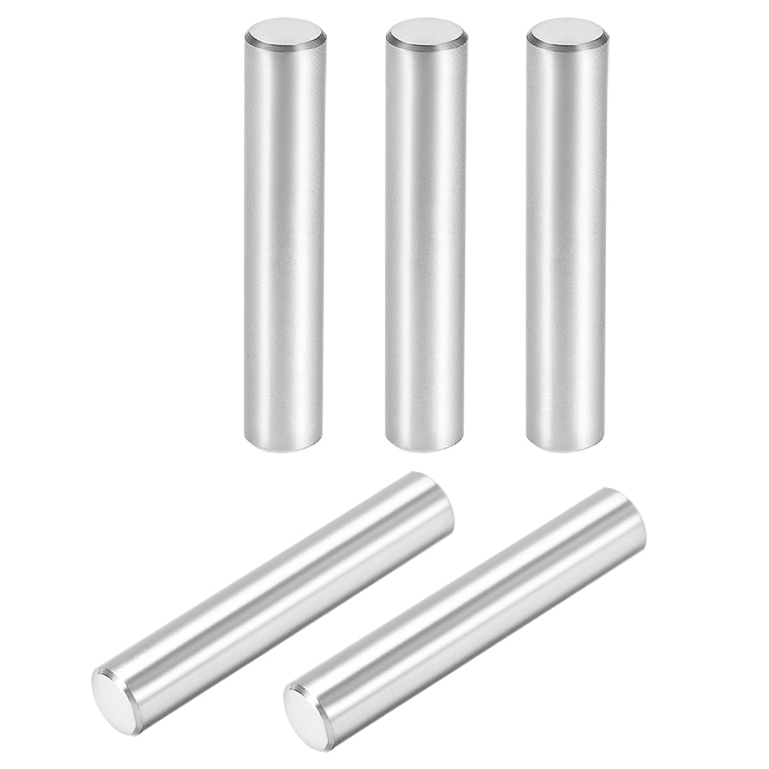 Harfington 5Pcs Dowel Pin 304 Stainless Steel Cylindrical Shelf Support Pin
